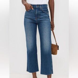 Veronica Beard Dylan High Rise Straight Leg Ankle Jeans Size 24 NWT